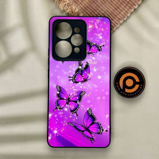Realme 15 Pro - Butterflies Design 8 - Premium Metal Printed Soft Bumper Shock Proof Case