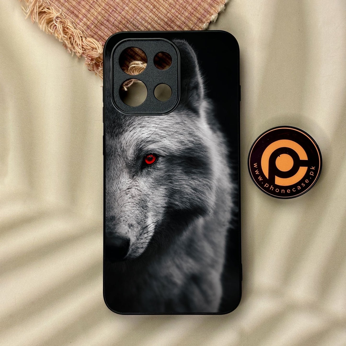 OnePlus 13T - Wolf Design 10 - Premium Metal Printed Soft Bumper Shock Proof Case