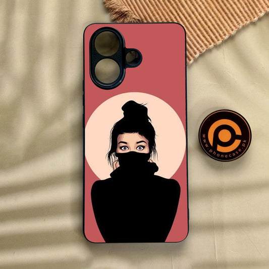 Vivo V60 Lite  - Anime Girls Design 8 - Premium Metal Printed Soft Bumper Shock Proof Case