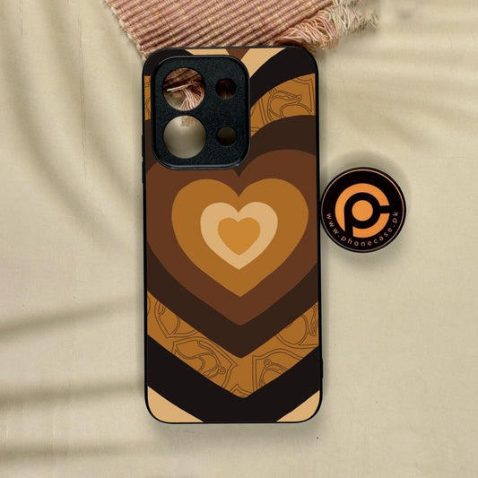 Xiaomi Redmi 15C - Heart 2.0 Design 5 - Premium Metal Printed Soft Bumper Shock Proof Case