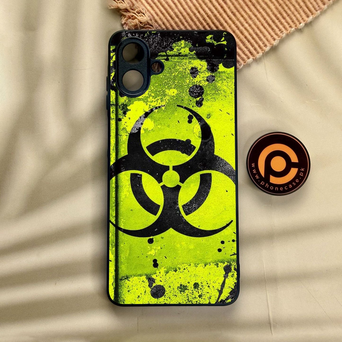 Samsung Galaxy A07 - Biohazard Design 9 - Premium Metal Printed Soft Bumper Shock Proof Case