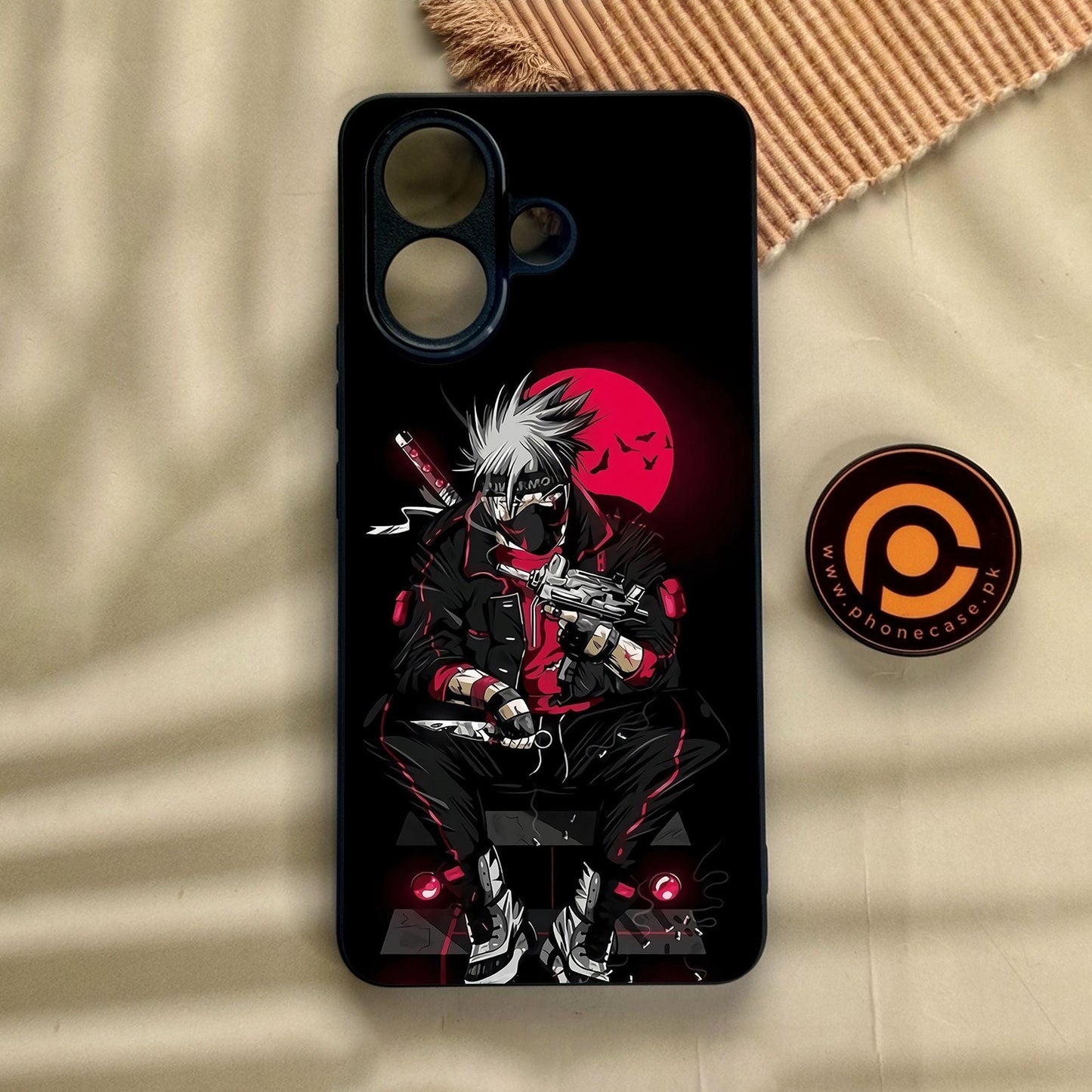 Vivo V60 Lite  - Anime Series Design 9 - Premium Metal Printed Soft Bumper Shock Proof Case