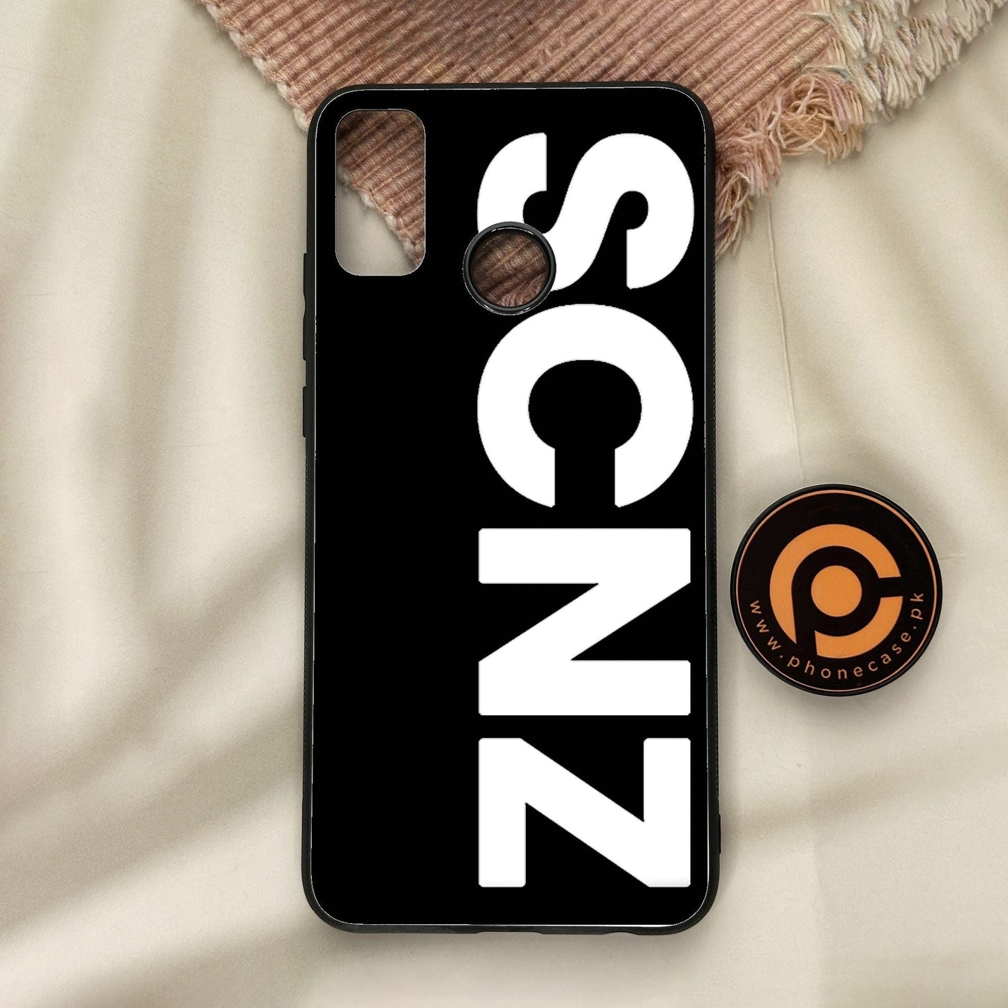 Honor 9X Lite - Scnz - Premium Metal Printed Soft Bumper Shock Proof Case