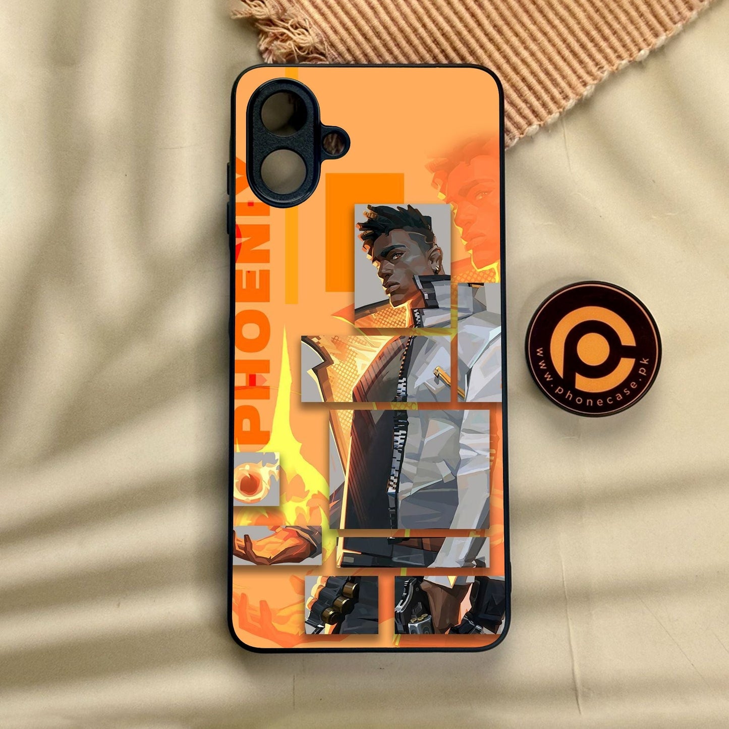 Samsung Galaxy A07 - Battle-Ready Design 9 - Premium Metal Printed Soft Bumper Shock Proof Case