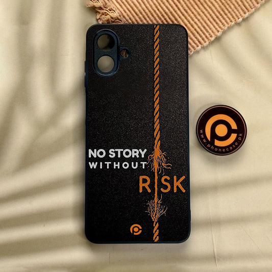 Samsung Galaxy A07 - The Risk Taker - Premium Metal Printed Soft Bumper Shock Proof Case