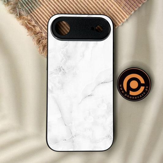 iPhone Air - White Design 5 - Premium Metal Printed Soft Bumper Shock Proof Case