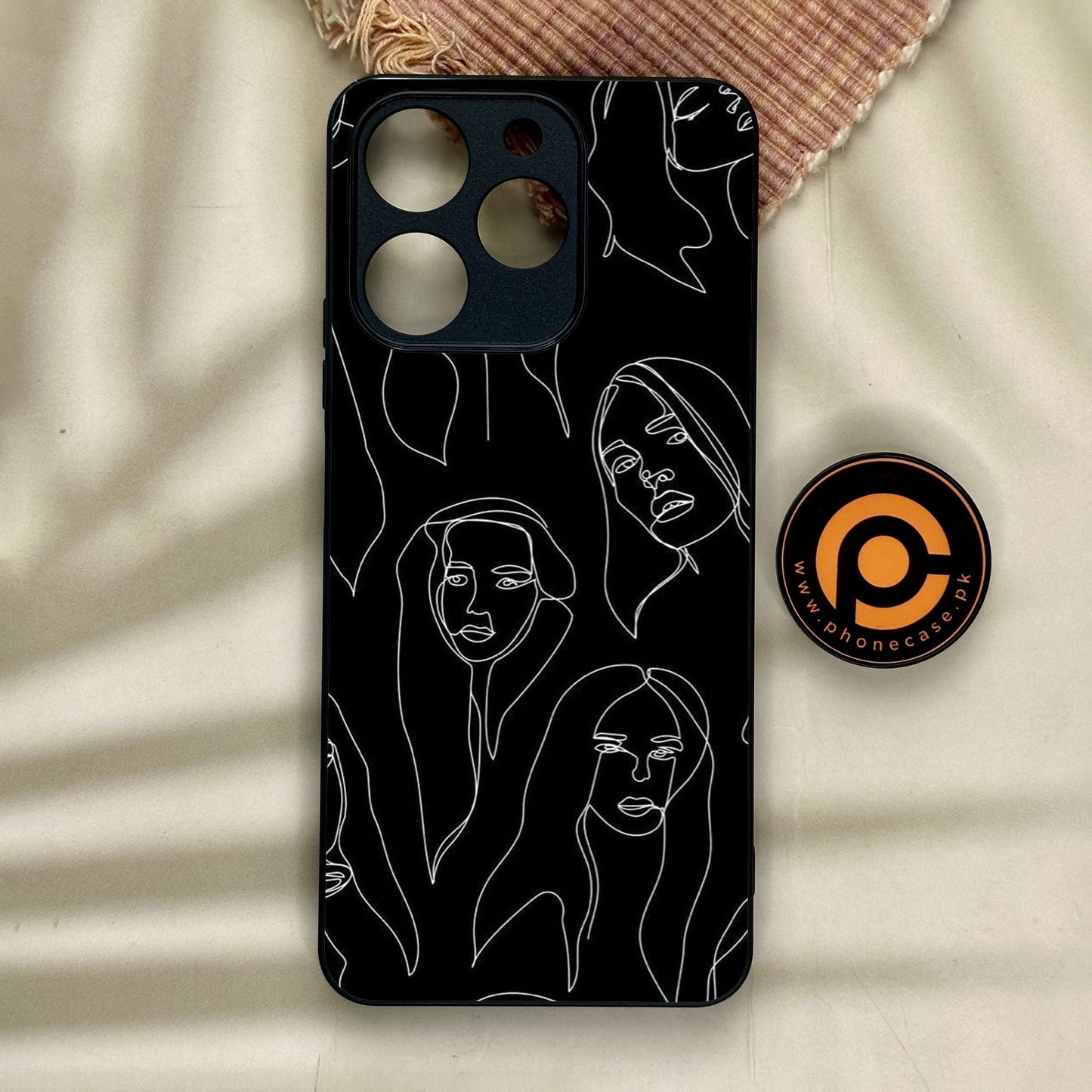 Realme Note 70 - Girls Design 8 - Premium Metal Printed Soft Bumper Shock Proof Case