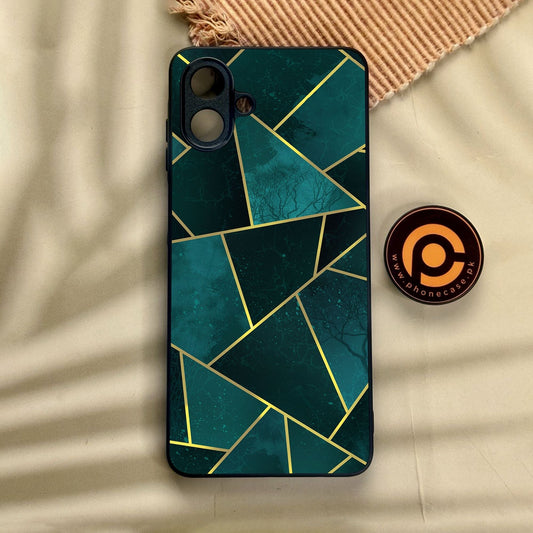 Samsung Galaxy A07 - Geometric Design 1 - Premium Metal Printed Soft Bumper Shock Proof Case