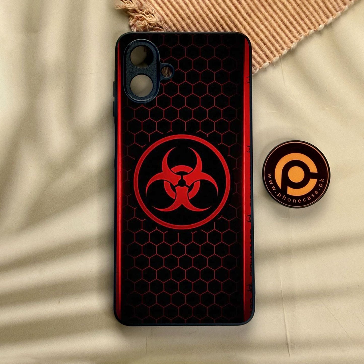 Samsung Galaxy A07 - Biohazard Design 5 - Premium Metal Printed Soft Bumper Shock Proof Case