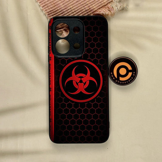 Xiaomi Redmi 15C - Biohazard Design 5 - Premium Metal Printed Soft Bumper Shock Proof Case