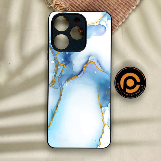 Realme Note 70 - Blue 2.0 Design 6 - Premium Metal Printed Soft Bumper Shock Proof Case