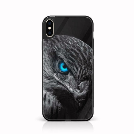 iPhone X/XS - Black Art  Design 2  - Premium Metal Printed soft Bumper shock Proof Case CS-37590 CS-38751