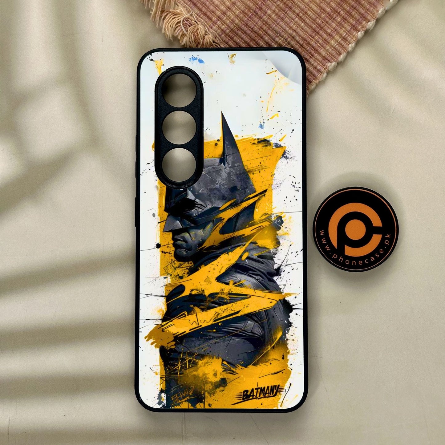 Itel S25 - Shattered Heroics - Premium Metal Printed Soft Bumper Shock Proof Case