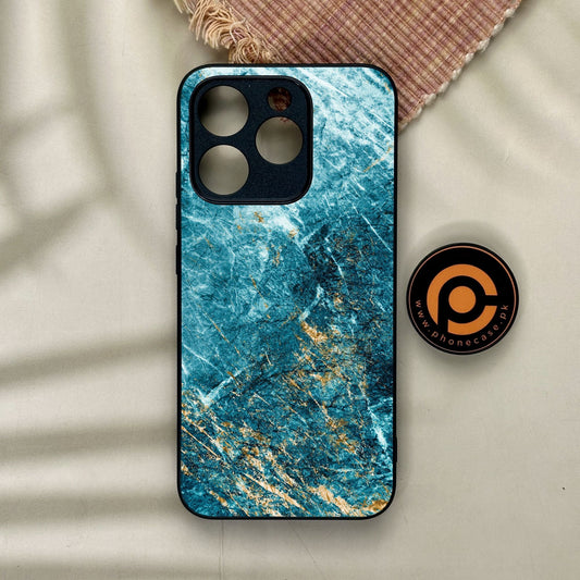 Realme 15T - Blue 2.0 Design 10 - Premium Metal Printed Soft Bumper Shock Proof Case