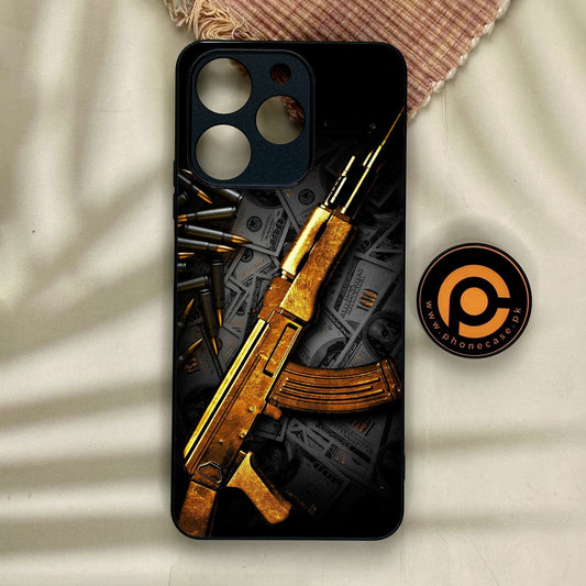 Realme Note 70 - Dollar Design 6 - Premium Metal Printed Soft Bumper Shock Proof Case