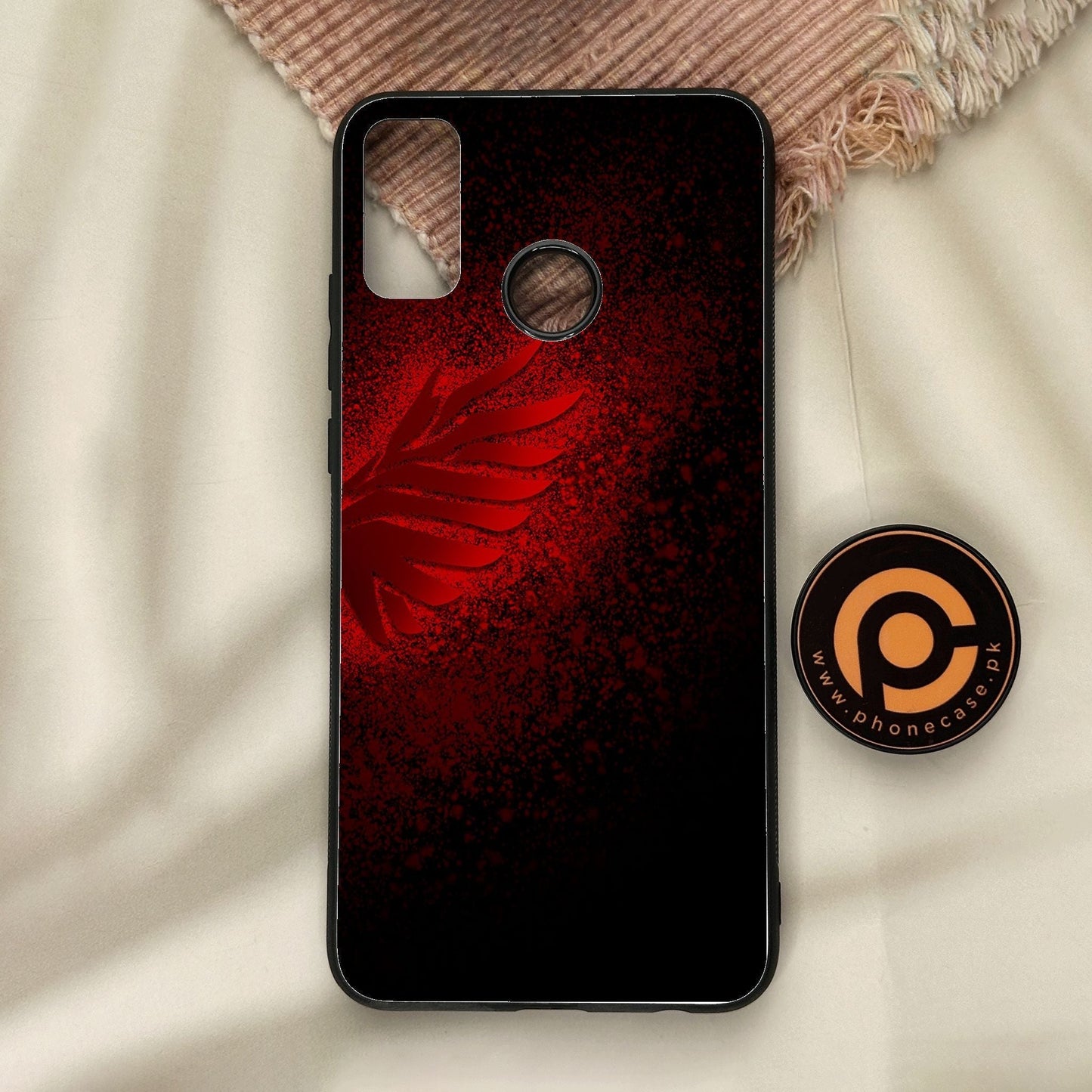 Honor 9X Lite - Angel 2.0 Design 2 - Premium Metal Printed Soft Bumper Shock Proof Case