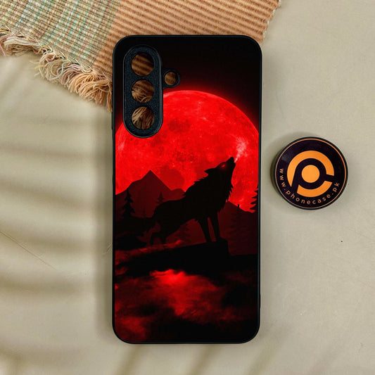 Samsung Galaxy A17 - Wolf Design 5 - Premium Metal Printed Soft Bumper Shock Proof Case