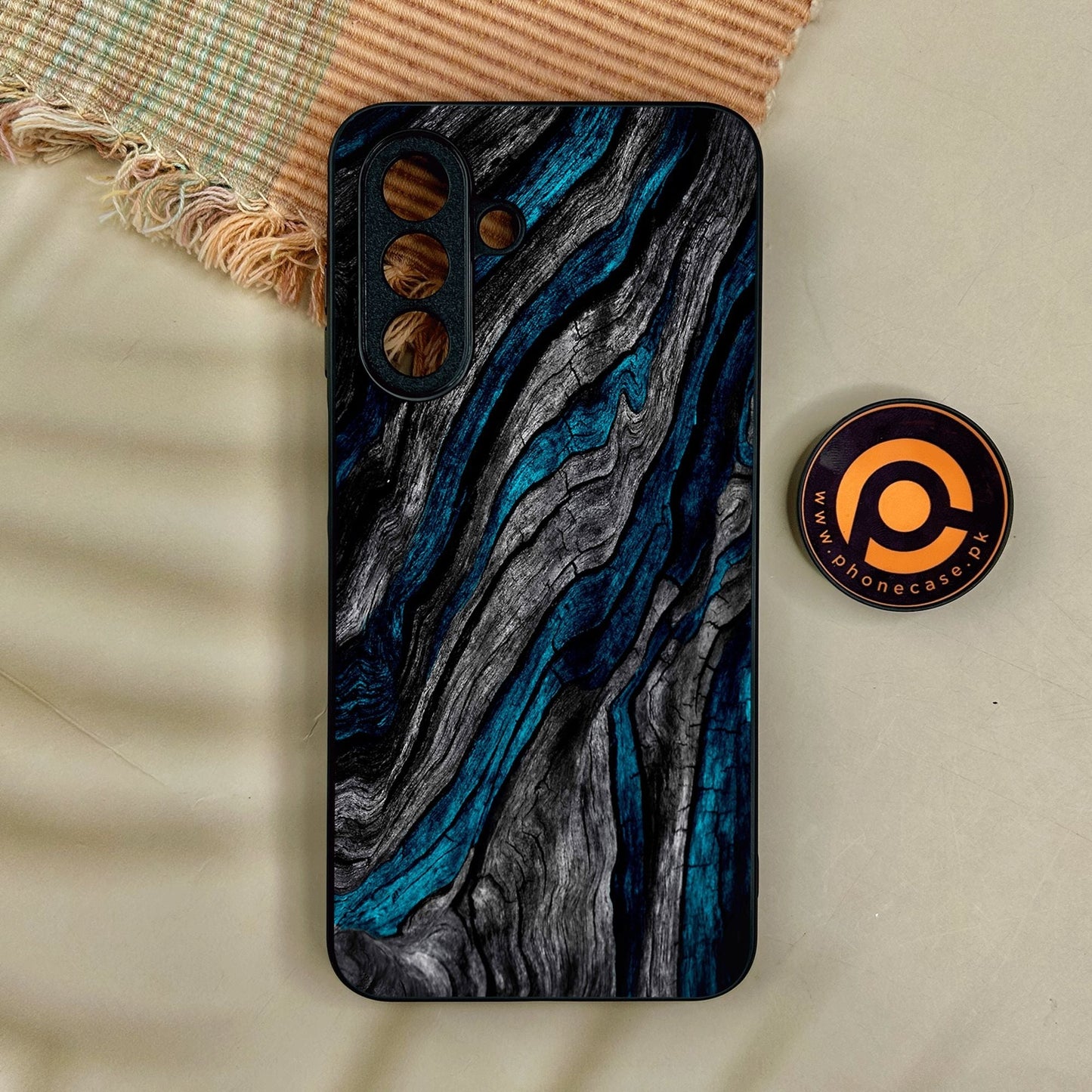 Samsung Galaxy A17 - Liquid Marble Design 8 - Premium Metal Printed Soft Bumper Shock Proof Case