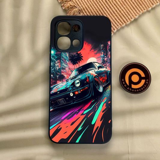 Oppo A6 Pro - Racing Series 2.0 Design 7 - Premium Metal Printed Soft Bumper Shock Proof Case