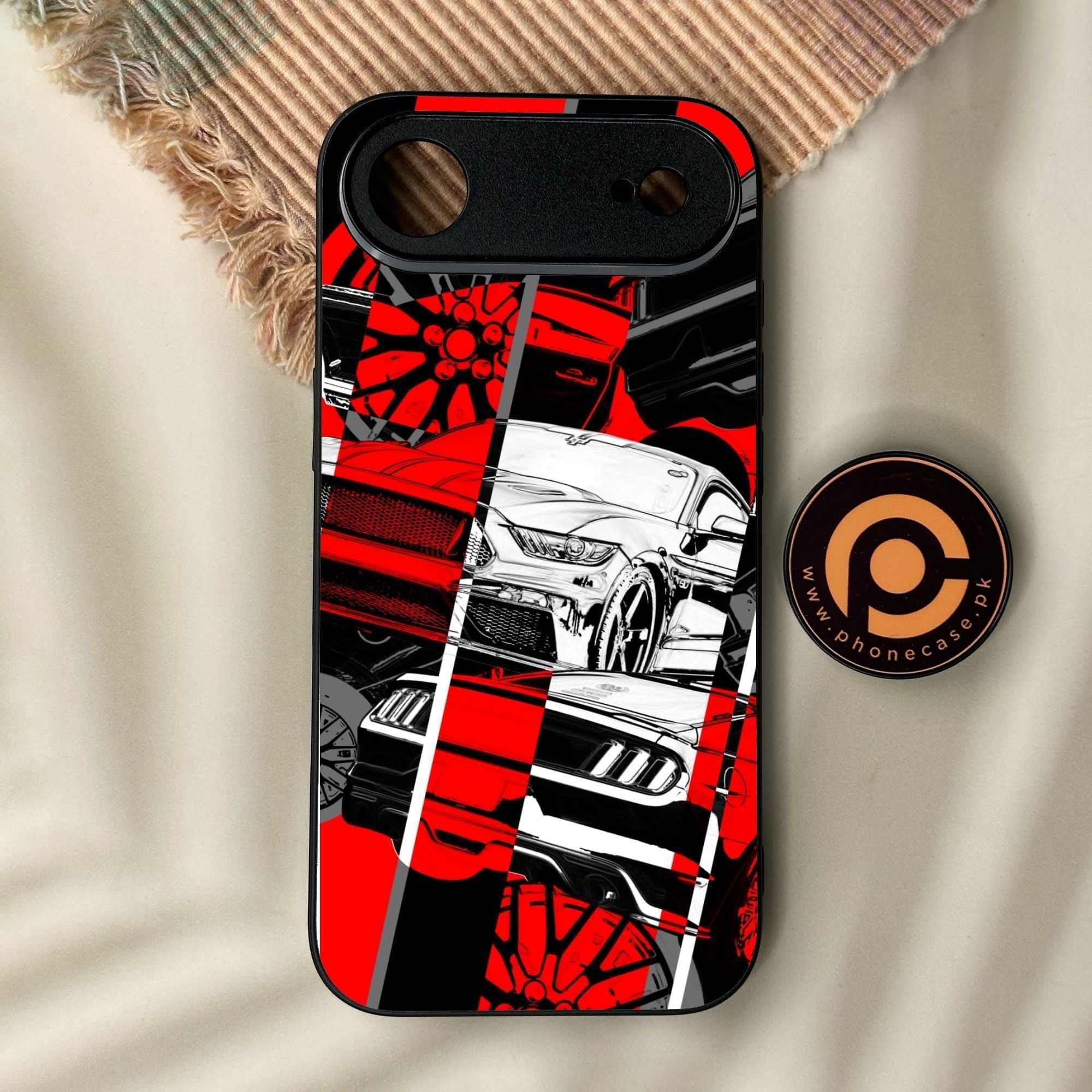 iPhone Air - Racing Series 2.0 Design 6 - Premium Metal Printed Soft Bumper Shock Proof Case