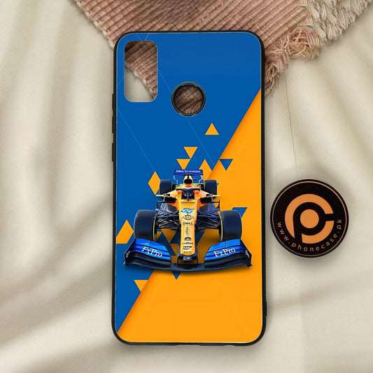 Honor 9X Lite - Formula 1 Design 7 - Premium Metal Printed Soft Bumper Shock Proof Case