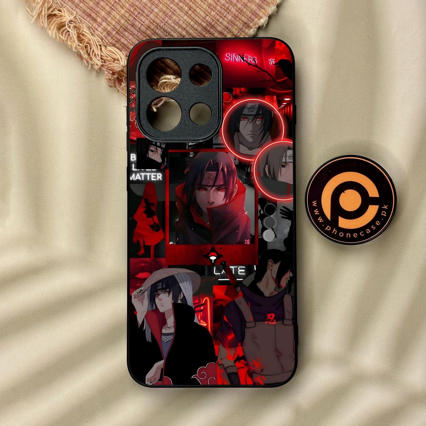 OnePlus 13s - Itachi Aesthetic - Premium Metal Printed Soft Bumper Shock Proof Case