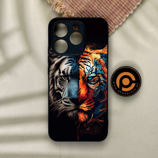 Realme 15T - Tiger 2.0 Design 1 - Premium Metal Printed Soft Bumper Shock Proof Case