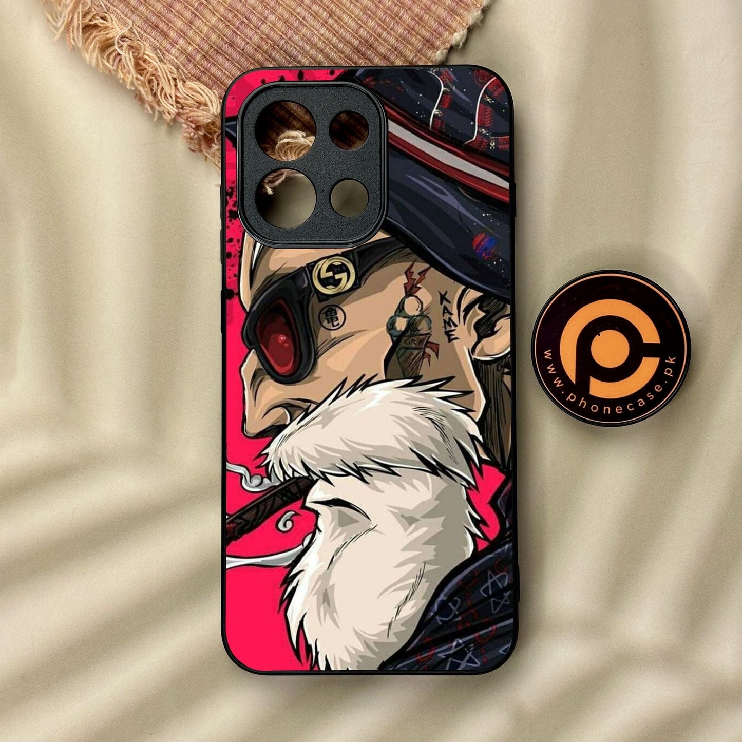 OnePlus 13s - Master Roshi - Premium Metal Printed Soft Bumper Shock Proof Case