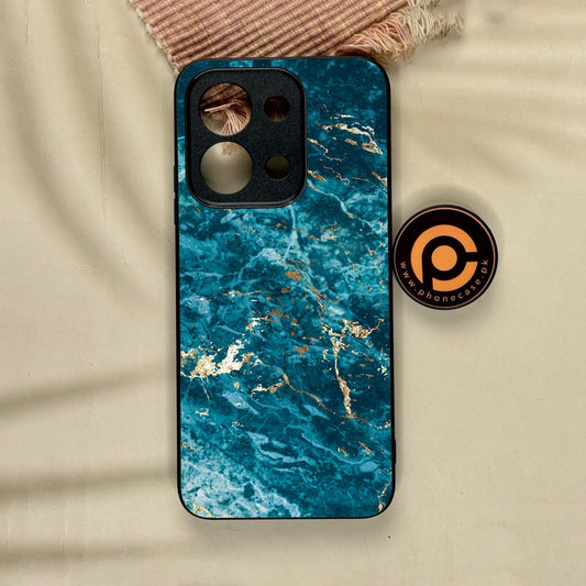 Xiaomi Redmi 15C - Blue 2.0 Design 1 - Premium Metal Printed Soft Bumper Shock Proof Case