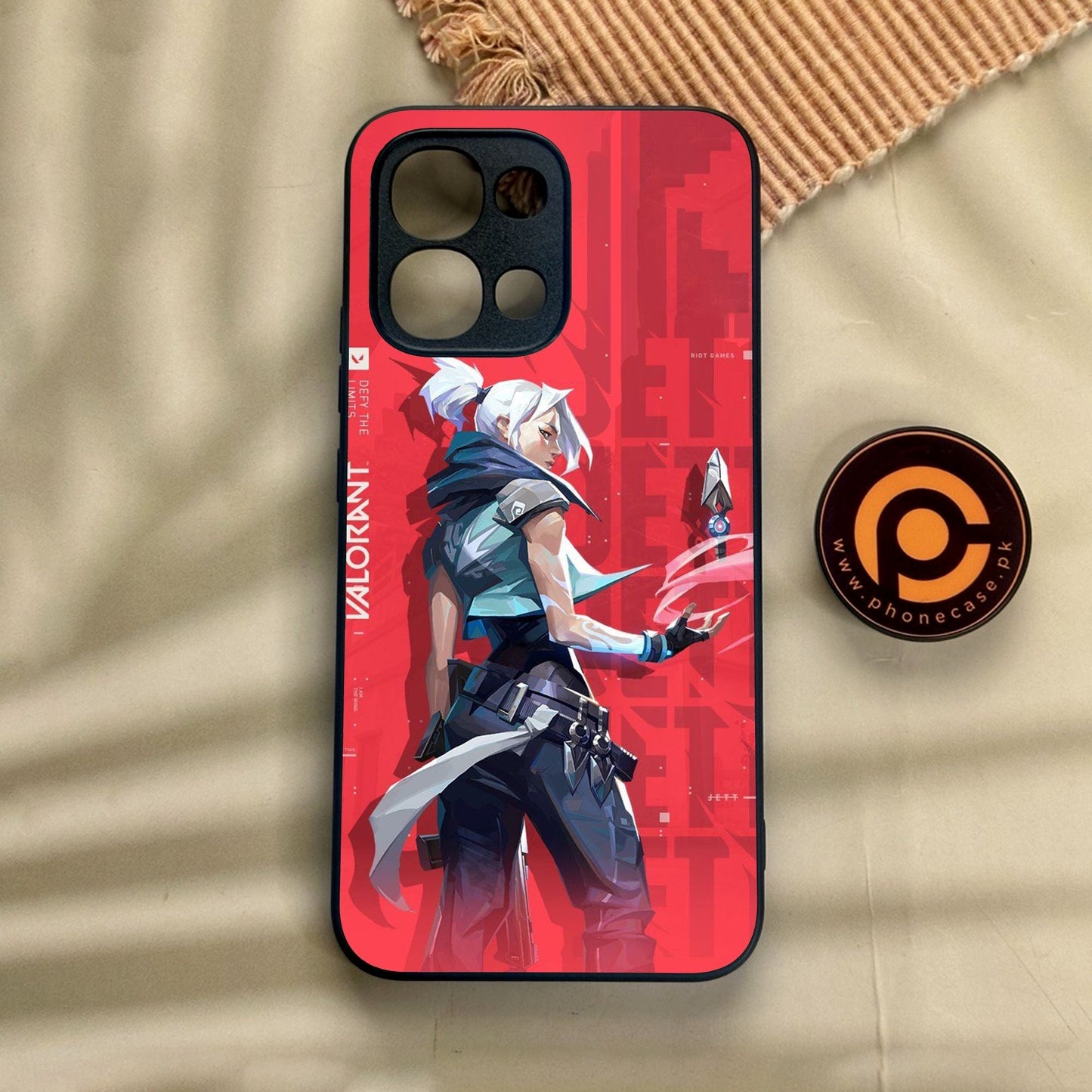 Oppo A6 Pro - Battle-Ready Design 5 - Premium Metal Printed Soft Bumper Shock Proof Case