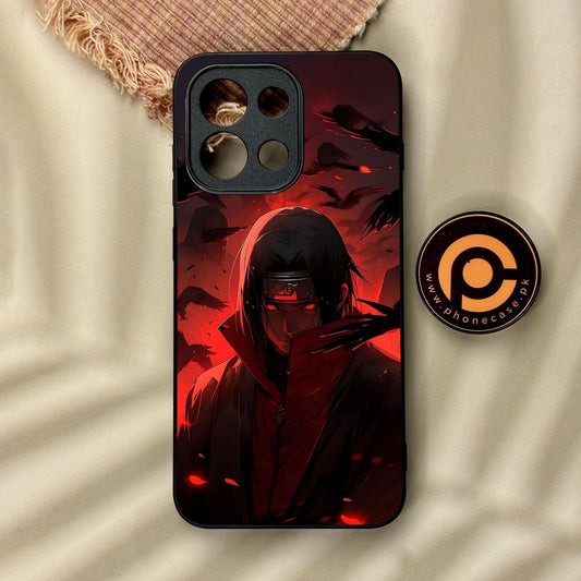 OnePlus 13T - Red Rings Itachi - Premium Metal Printed Soft Bumper Shock Proof Case