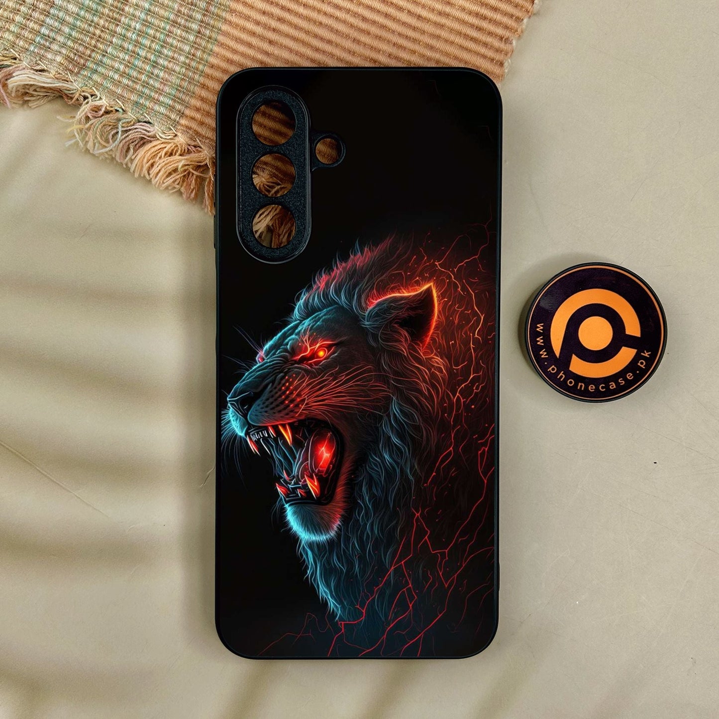Samsung Galaxy A17 - Tiger 2.0 Design 6 - Premium Metal Printed Soft Bumper Shock Proof Case