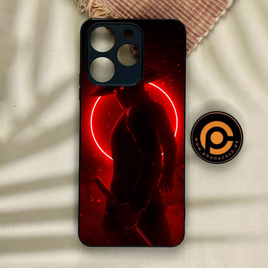 Realme Note 70 - Ninja Design 4 - Premium Metal Printed Soft Bumper Shock Proof Case