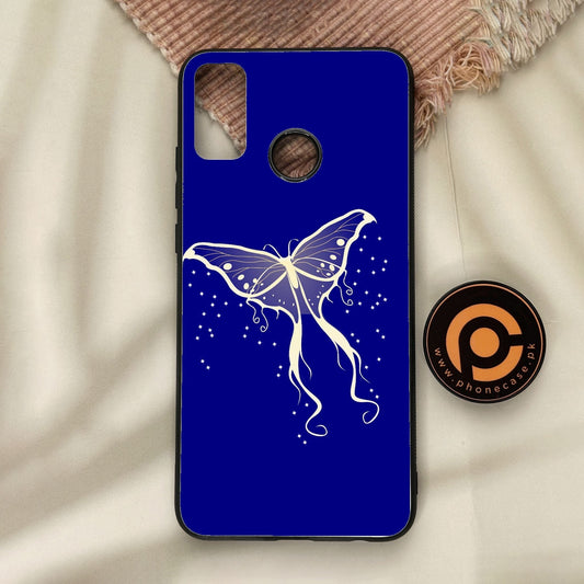 Honor 9X Lite - Butterflies Design 1 - Premium Metal Printed Soft Bumper Shock Proof Case