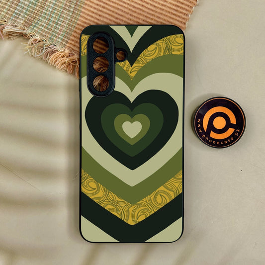Samsung Galaxy A17 - Heart 2.0 Design 1 - Premium Metal Printed Soft Bumper Shock Proof Case