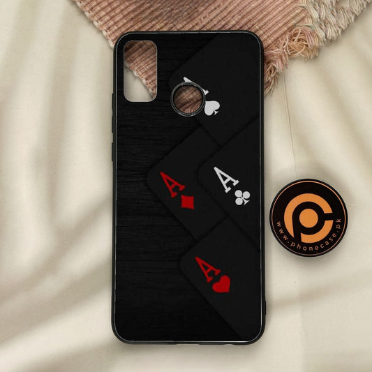 Honor 9X Lite - Black Art Design 5 - Premium Metal Printed Soft Bumper Shock Proof Case