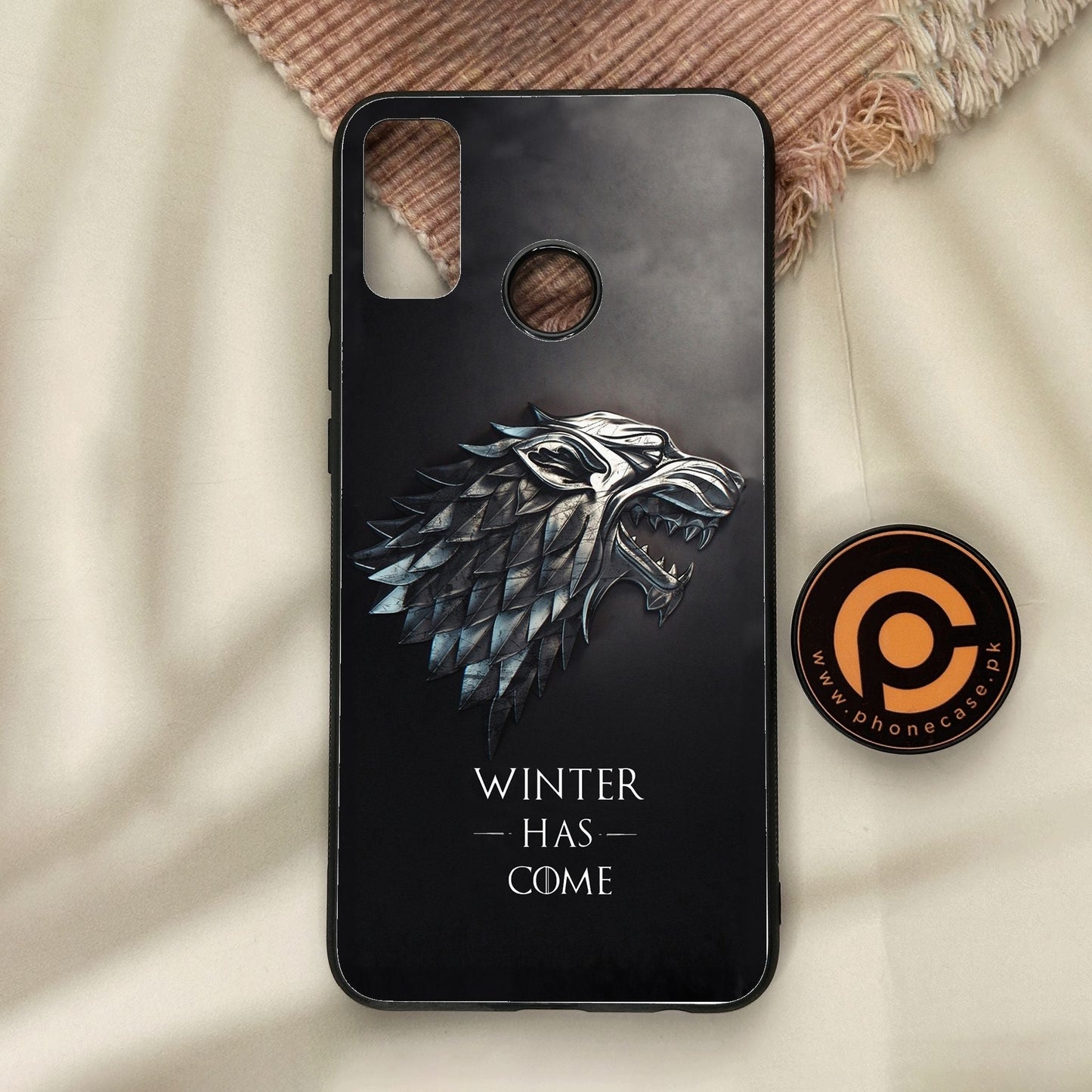 Honor 9X Lite - Winter Has Come Got - Premium Metal Printed Soft Bumper Shock Proof Case