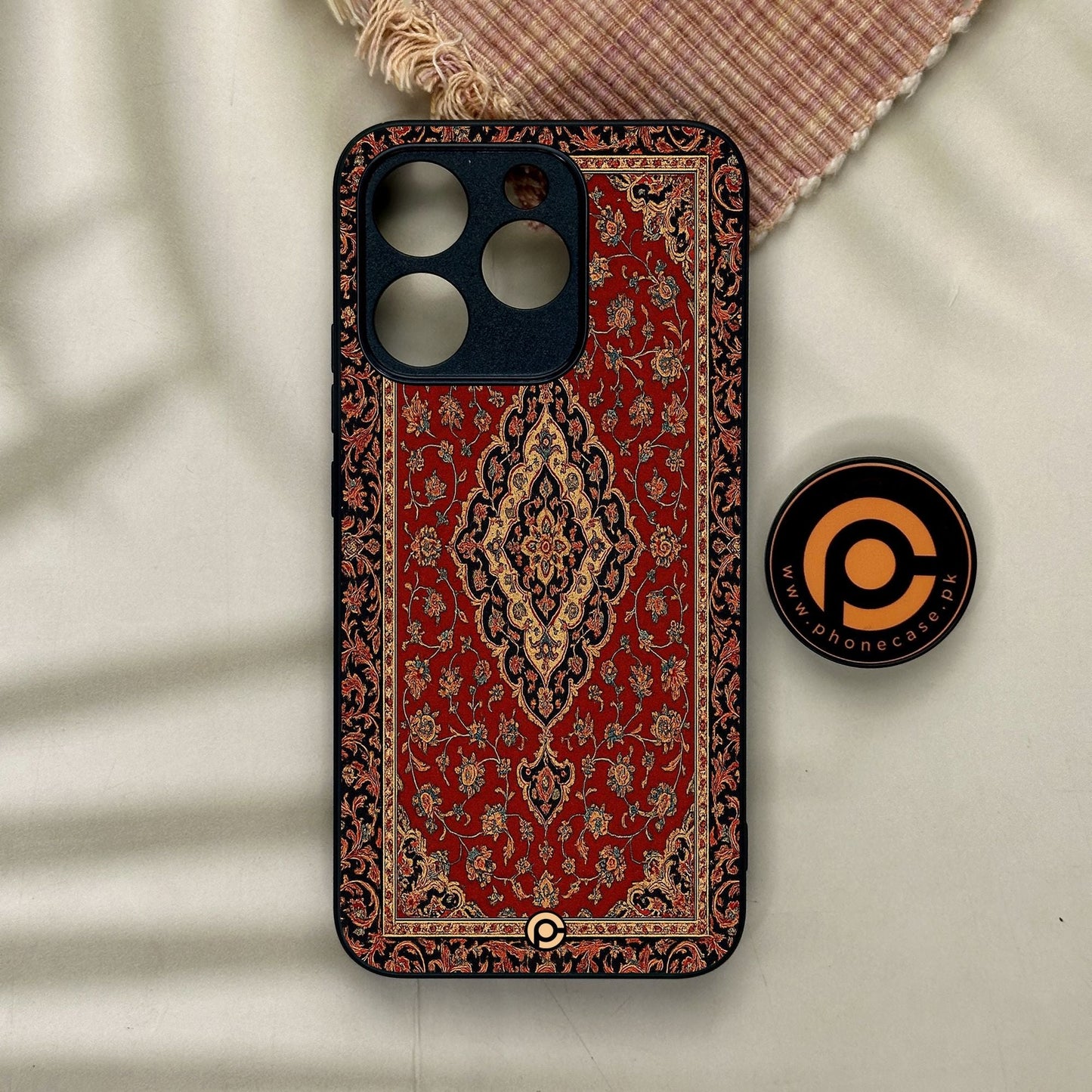 Realme 15T - Persian Rug Design 1 - Premium Metal Printed Soft Bumper Shock Proof Case