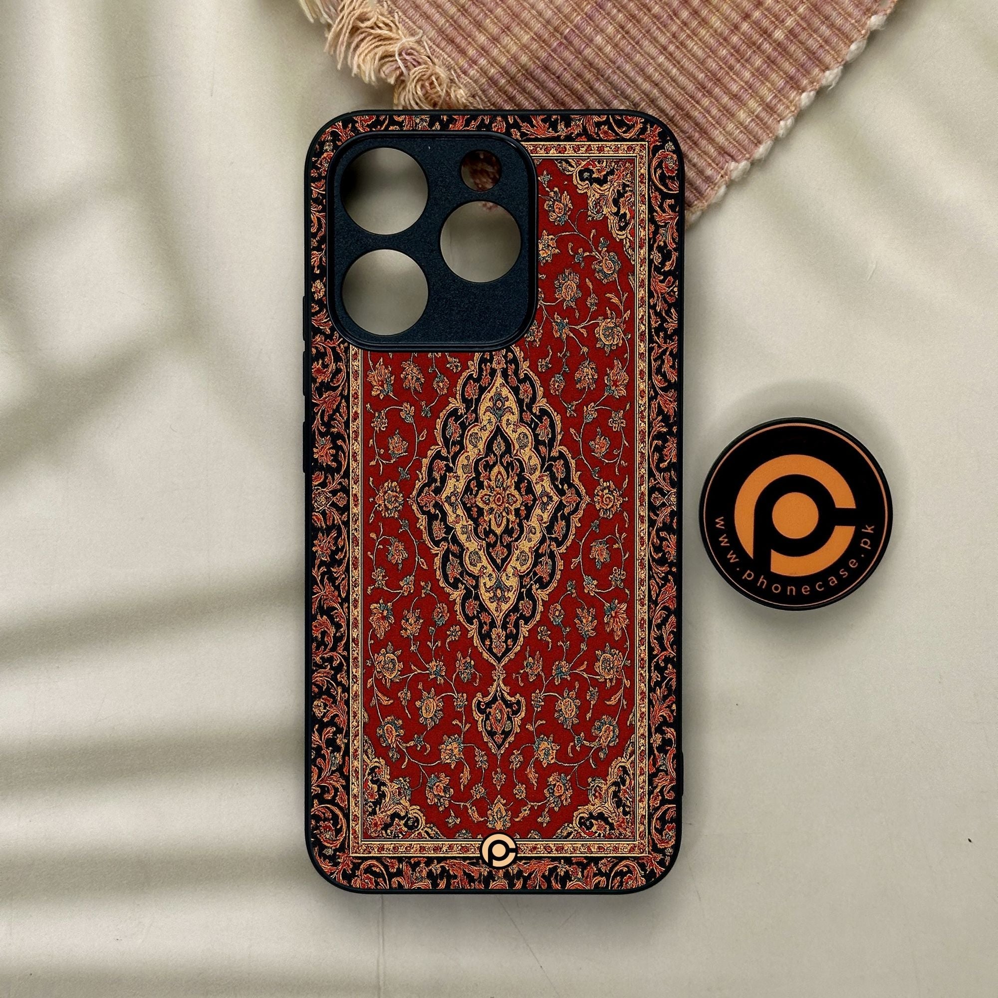 Realme 15T - Persian Rug Design 1 - Premium Metal Printed Soft Bumper Shock Proof Case