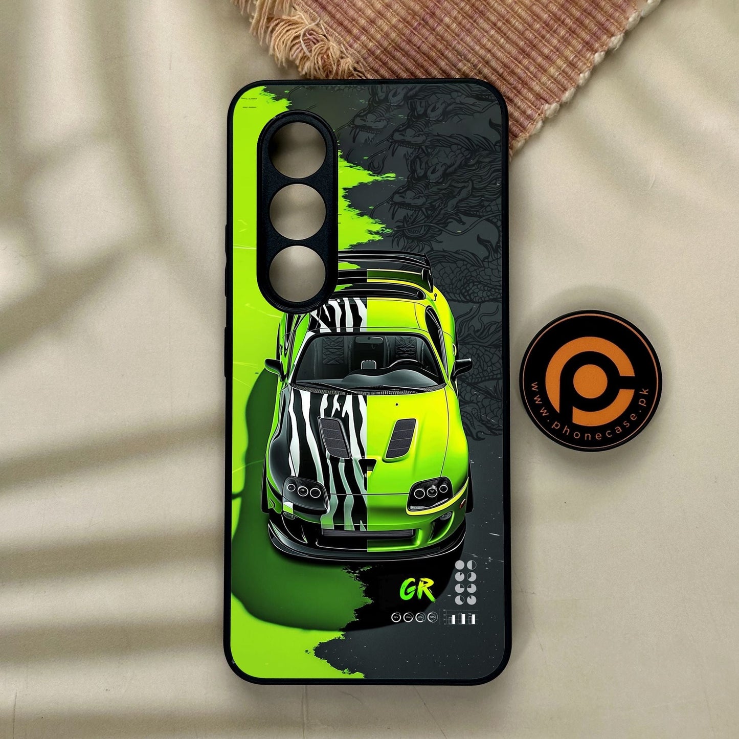 Itel S25 - Trish Art - Premium Metal Printed Soft Bumper Shock Proof Case