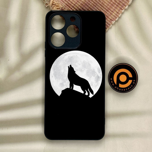 Realme Note 70 - Wolf Design 3 - Premium Metal Printed Soft Bumper Shock Proof Case
