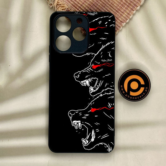 Realme Note 70 - Black Art Design 7 - Premium Metal Printed Soft Bumper Shock Proof Case