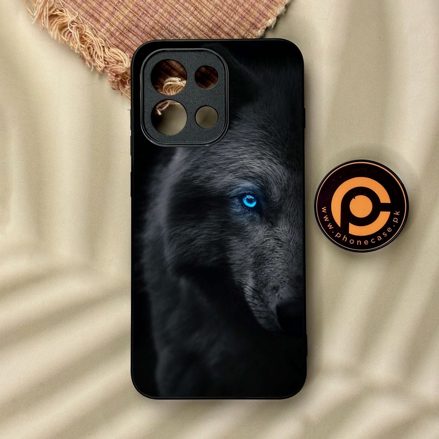 OnePlus 13T - Wolf Design 9 - Premium Metal Printed Soft Bumper Shock Proof Case