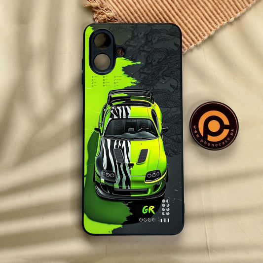 Samsung Galaxy A07 - Trish Art - Premium Metal Printed Soft Bumper Shock Proof Case