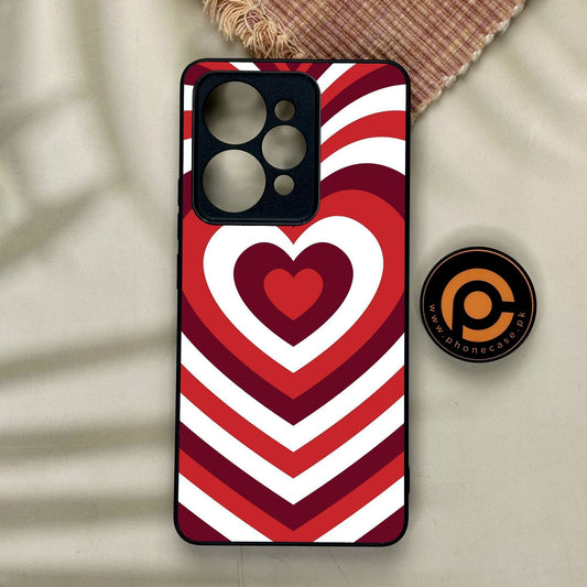 Realme 15 Pro - Heartbeat Design 5 - Premium Metal Printed Soft Bumper Shock Proof Case