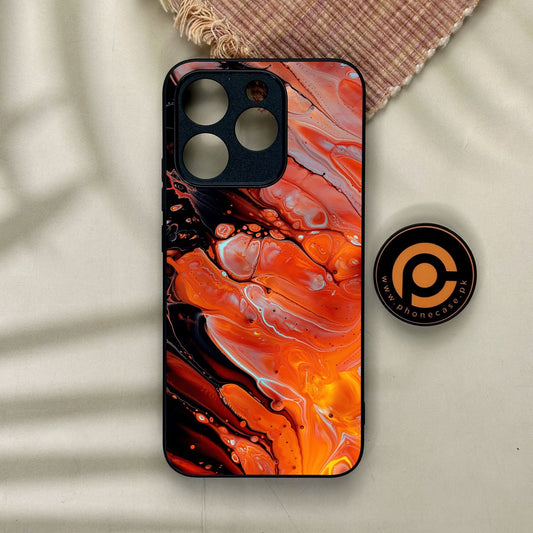 Realme 15T - Liquid Marble Design 4 - Premium Metal Printed Soft Bumper Shock Proof Case