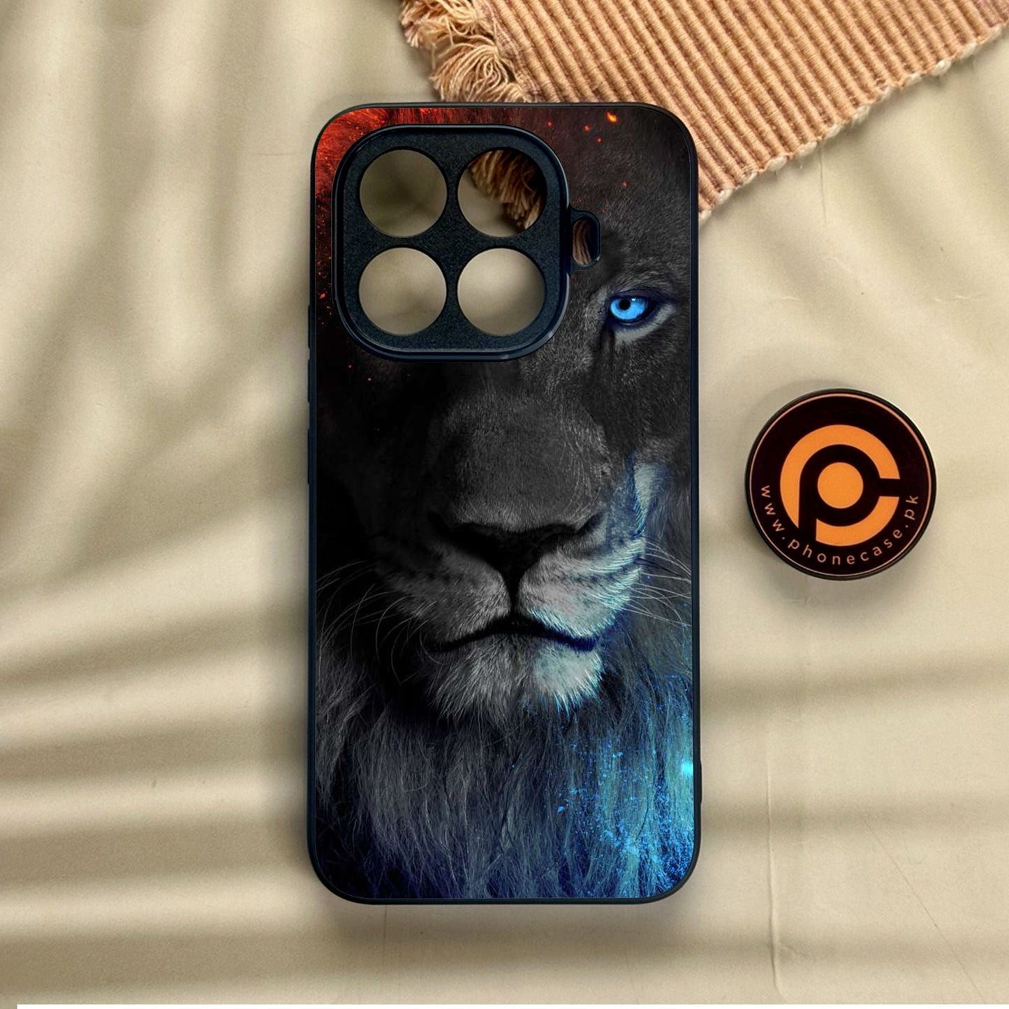 Xiaomi 15T Pro - Tiger Design 4 - Premium Metal Printed Soft Bumper Shock Proof Case