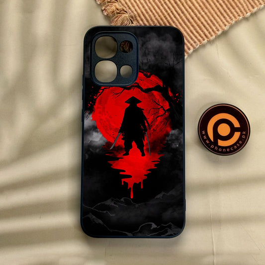 Oppo A6 Pro - Ninja Design 3 - Premium Metal Printed Soft Bumper Shock Proof Case