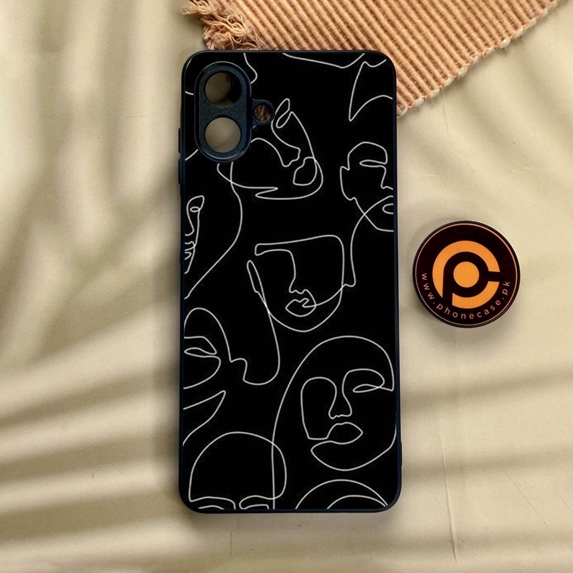 Samsung Galaxy A07 - Girls Design 4 - Premium Metal Printed Soft Bumper Shock Proof Case CS-39126