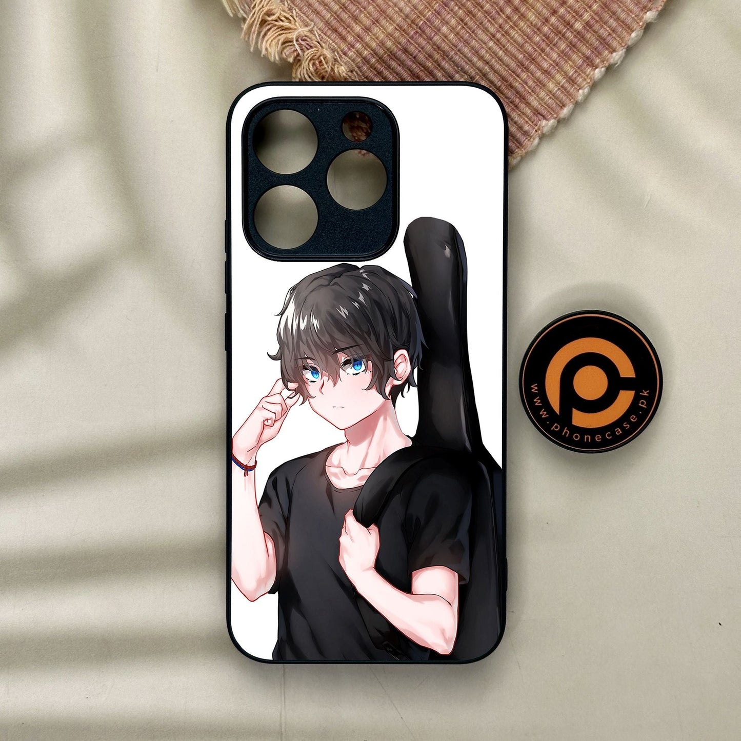 Realme 15T - Anime Series Design 2 - Premium Metal Printed Soft Bumper Shock Proof Case